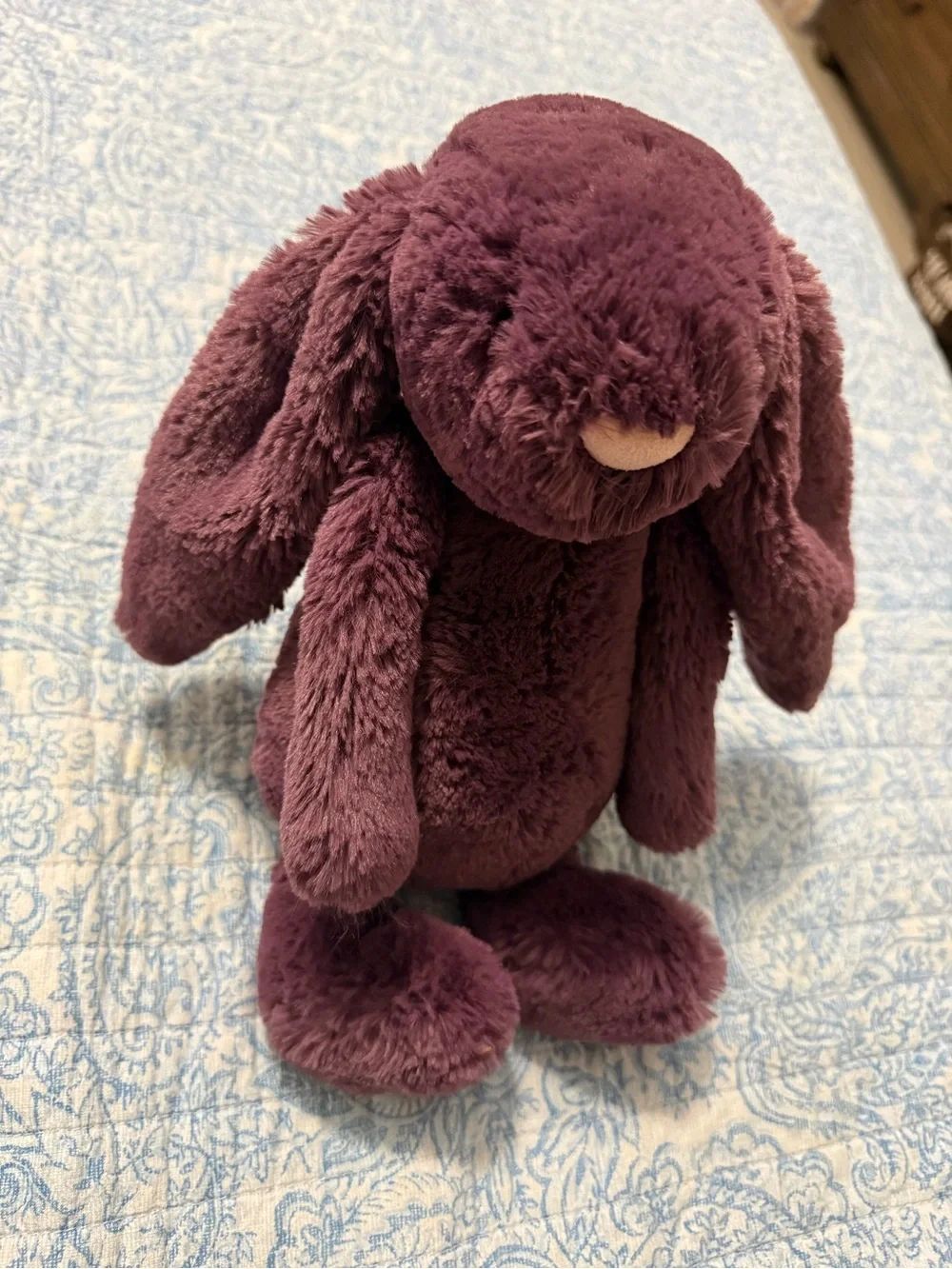 Jellycat BASHFUL PLUM BUNNY - Medium 12